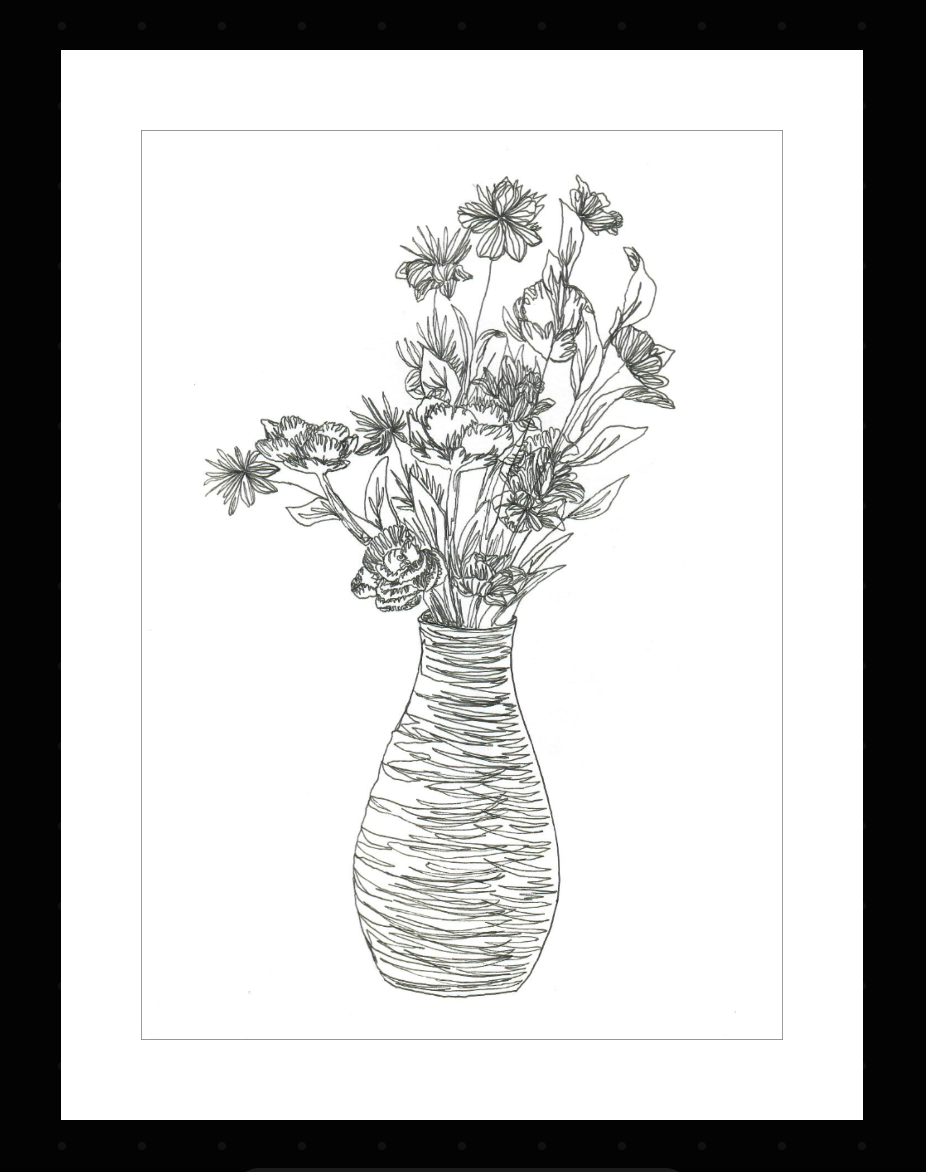 Flower Vase Print