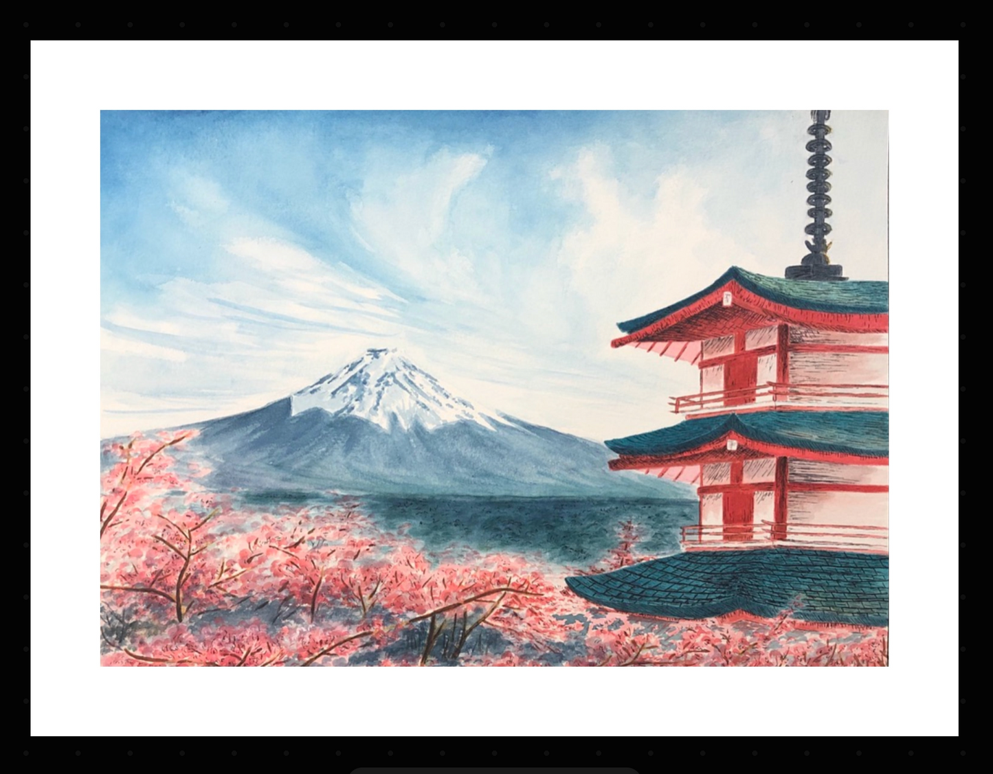 Mt. Fuji Print