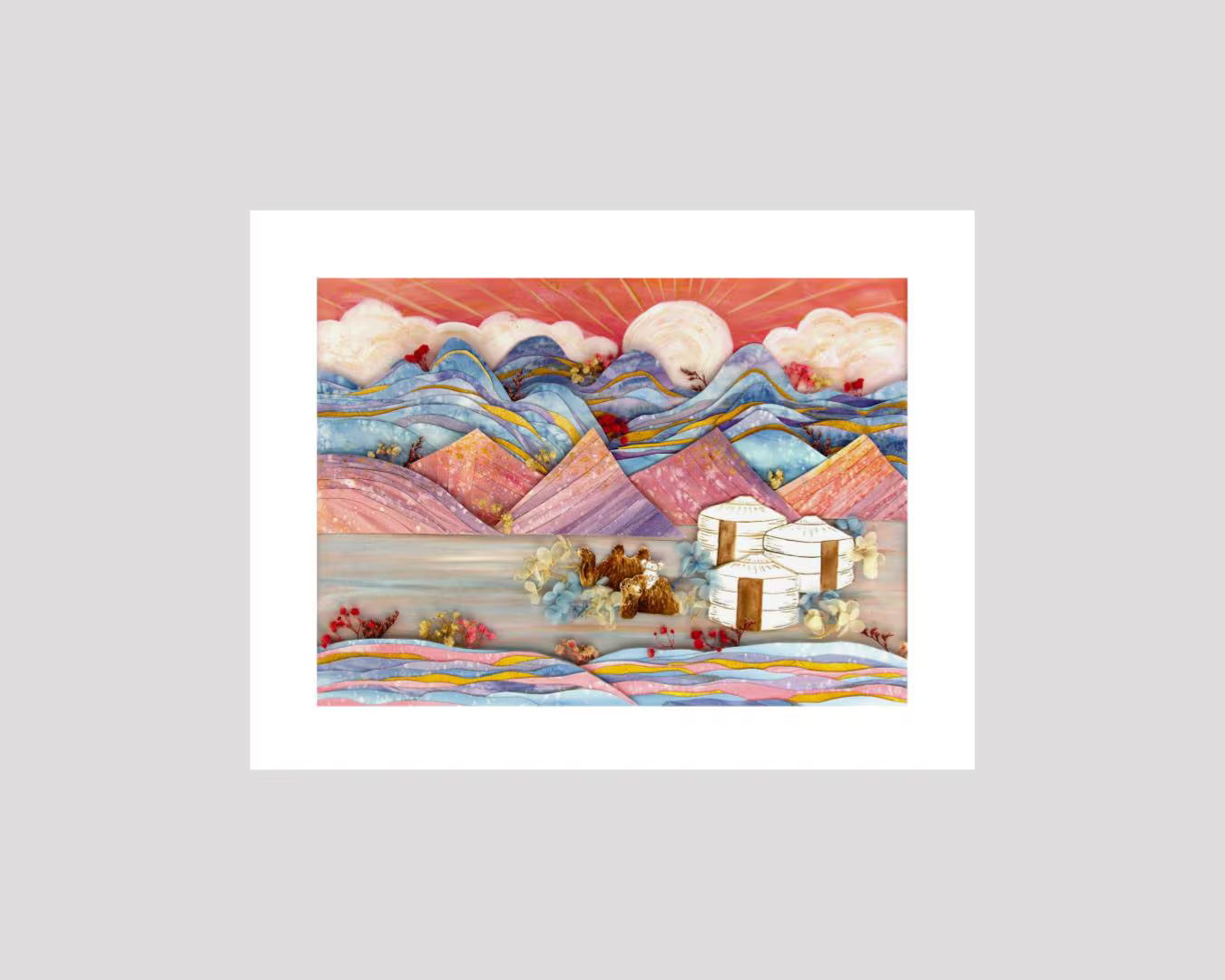 Mongolia Print
