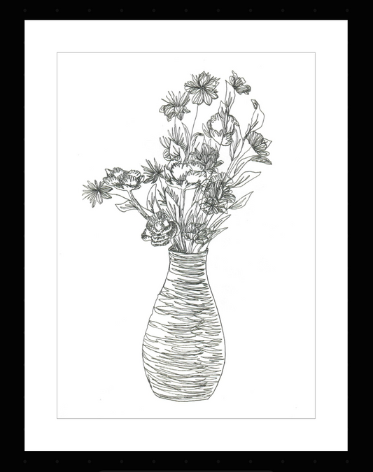 Flower Vase Print