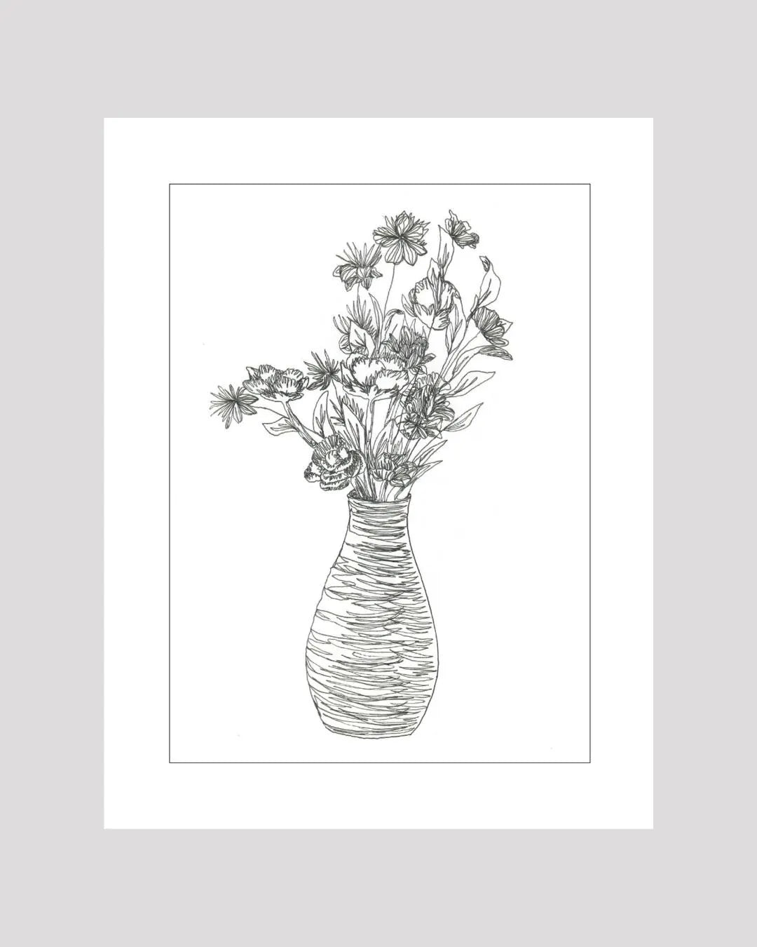 Flower Vase Print