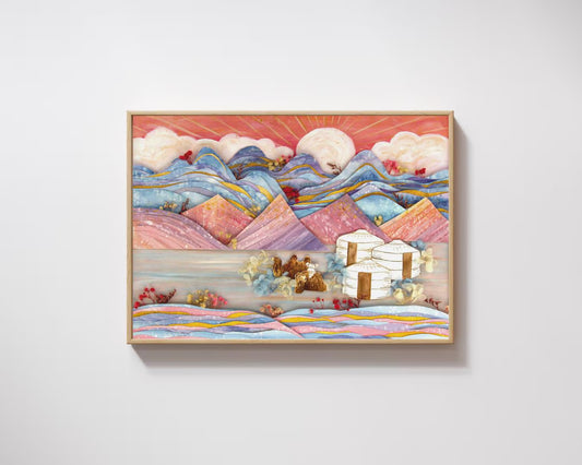 Mongolia Print